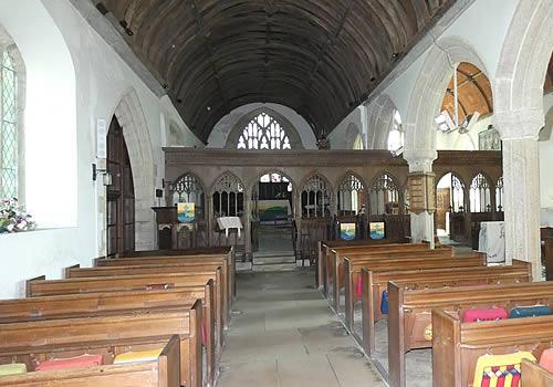 Photo Gallery Image - The interior of St Marnarch's Church