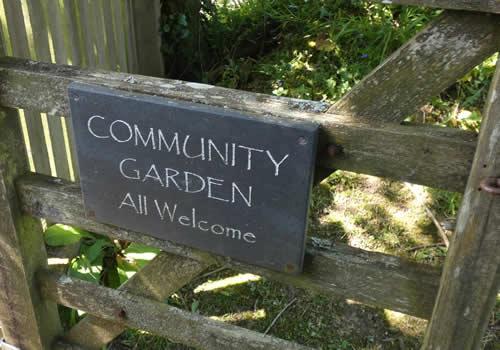 Photo Gallery Image - Community Garden Gate