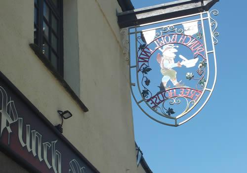 Photo Gallery Image - The Punch Bowl Inn sign